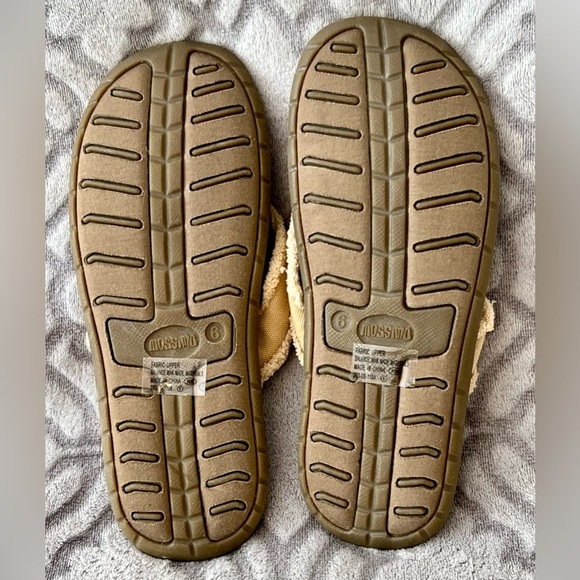 Mossimo Tan Frayed Flip Flops ~ Women’s Size 6 - Picture 5 of 6